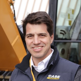 Gaston Le Chevalier, CASE Product Marketing Manager for mini excavators