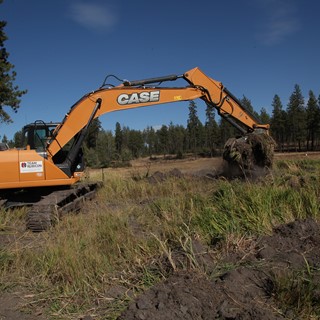 Central Machinery provided CASE CX130D and C210C heavy excavators