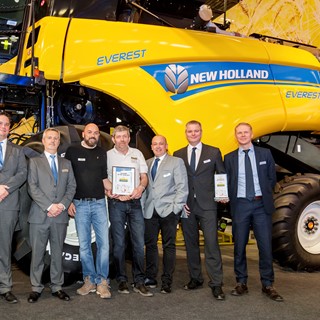 The jury panel of the ‘Machine of the Year 2017’ award bestowed the coveted title to the New Holland CR and CX combines