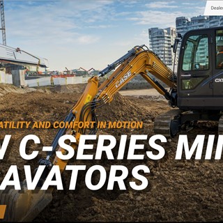 CASE Construction Equipment launched its new website designed to deliver seamless support and information to customers