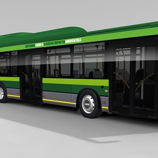 IVECO BUS Urbanway Hybrid bus for Milan's public transit authority ATM