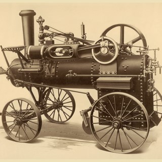 CASE 18 H.P. Portable Steam Engine