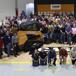 CASE Wichita Plant Produces 300,000th CASE Skid Steer/CTL