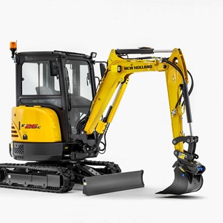 The new mini excavator series from New Holland Construction