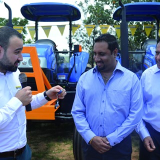 The handover ceremony for the 40 TS6 that were delivered to Butali Sugar Mills in Kenya