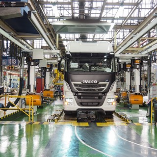 IVECO commercial vehicles manufacturing facility in Madrid, Spain