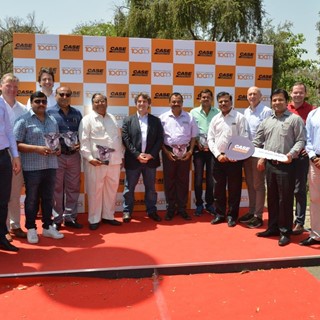 Ceremony at CASE Construction Equipment India to mark 10,000th vibratory soil compactor
