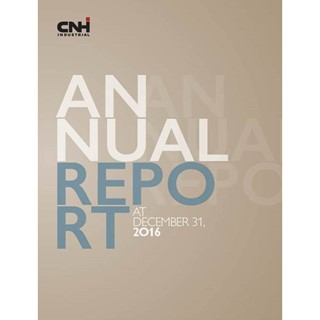 CNH Industrial Annual Report 2016