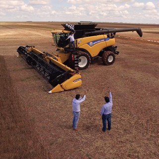 New Holland Agriculture, a brand of CNH Industrial, has set a new world record in soybean harvesting in Brazil