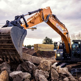 CASE CX245D SR excavator
