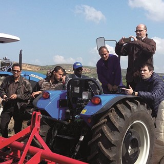 New Holland has organized a Commercial Training Camp for North Africa salesmen