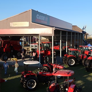 Case IH Stand at the NAMPO Show 2017