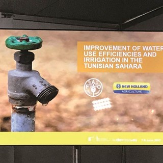 New Holland Agriculture presents water management project at European Development Days 2017