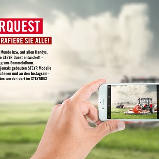 STEYR Quest - the first virtual collective album for all 140 tractors ever produced by the Austrian manufacturer.