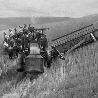 Case IH Historical Combine Harvesting Equipment