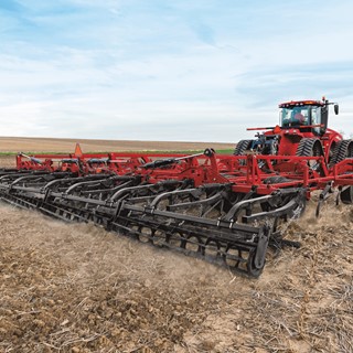 New harrow and rear hitch options for the Tiger-Mate 255 field cultivator