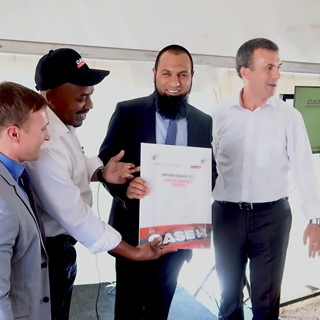 Official opening of new Case IH Training Academy to help improve Zimbabwean agricultural productivity