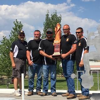 The four-person team winner for 2017 National Gas Rodeo was Intense Ignition