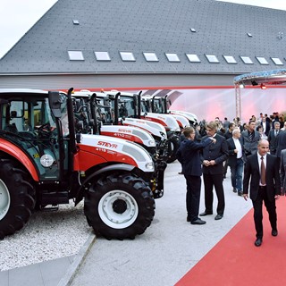 Around 300 special guests joined STEYR to celebrate the 70th anniversary of this traditional Austrian brand