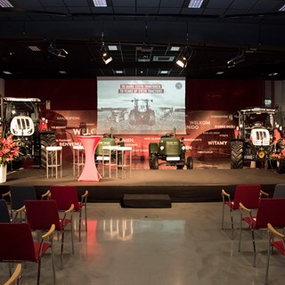 The Experience Center in the St. Valentin factory plant for STEYR's 70th anniversary