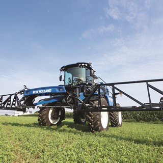 The Guardian SP310F high clearance self-propelled front boom sprayer