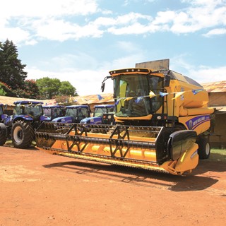 New Holland Agriculture has delivered 6 units of New Holland branded T6080 Cab tractor and 2 units of New Holland TC5.80