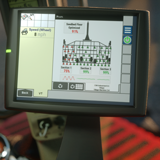 The user-friendly interface makes AFS Soil Command easy for operators of any skill level