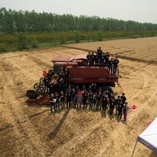 Case IH technical training event was organized in Yancheng city with a focus on Case IH Axial-Flow 4088 HD combine.