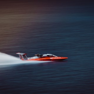The 'three-point' hull hit a top speed of 277.5 Km/h