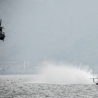 The record was broken on Wednesday March 7th on Lake Como, Italy