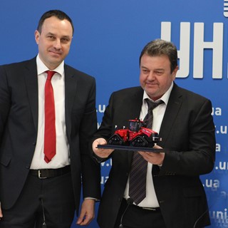 Yuriy Yegorov, Business Director Case IH Ukraine and Moldova; Petro Mikhailishin, General Director Epicenter