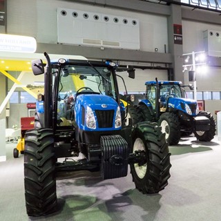 New Holland Agriculture products at CIAME 2015 show in China