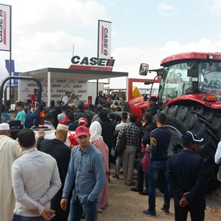 Case IH at the SIAM show in Morocco
