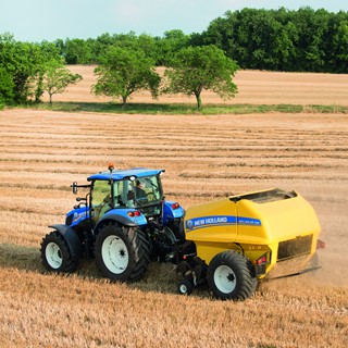 The New Holland round baler range will be on display at FTMTA