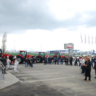 The opening ceremony of the new Case IH dealership in Russia’s Southern Federal District