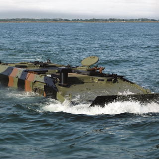 Iveco Defence Vehicles 8x8 amphibious armored platform design