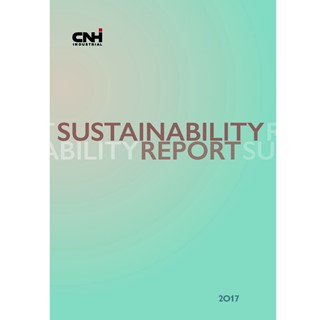 CNH Industrial Sustainability Report 2017