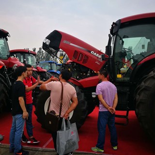 The Case IH Puma 2304 in Inner Mongolia Expo