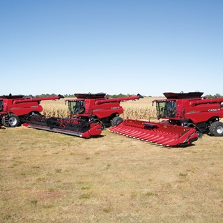 New 50 series Axial-Flow combines from Case IH