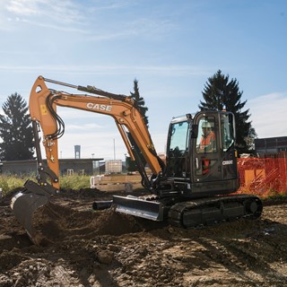 CASE Excavator at work