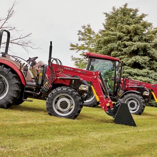 Producers can count on Farmall tractors for reliable, fuel-efficient horsepower and multitasking flexibility
