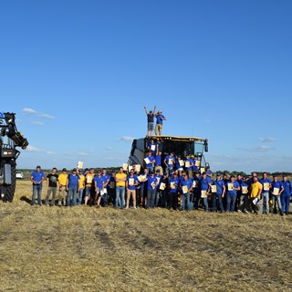 New Holland organized an intensive training camp organised in the Voronezh region of Russia