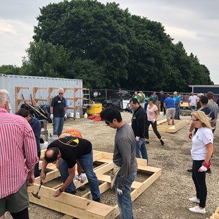 CNH Industrial Joins DuPage Habitat for Humanity for 2018 Executive Build 1