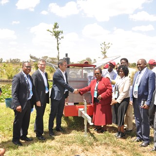 Official handover of the FPT Industrial irrigation system to the University of Nairobi