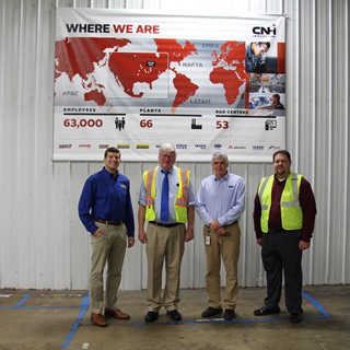 U.S. Representative Glenn Grothman visits CNH Industrial’s New Holland facility