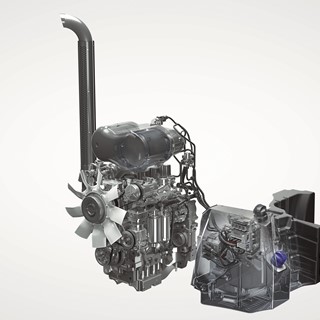 Stage V NEF engine