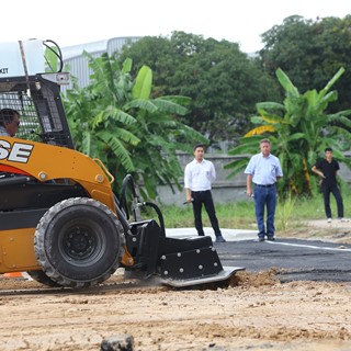CASE Construction Equipment Skid Steer Loaders event in Rayong, Thailand