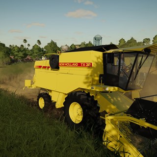New Holland TX32 historic combine in Farming Simulator 19