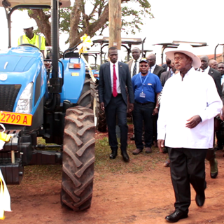 New Holland Agriculture delivers 110 tractors to Uganda