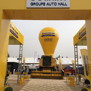 New Holland Agriculture's importer, S.O.M.M.A., part of Auto Hall Group, presents its machinery at SIAM 2019